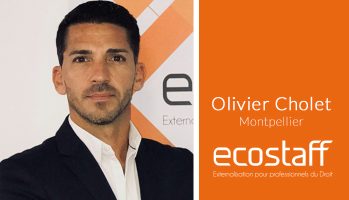 Olivier, votre nouvel interlocuteur ECOSTAFF sur la région SUD-EST !