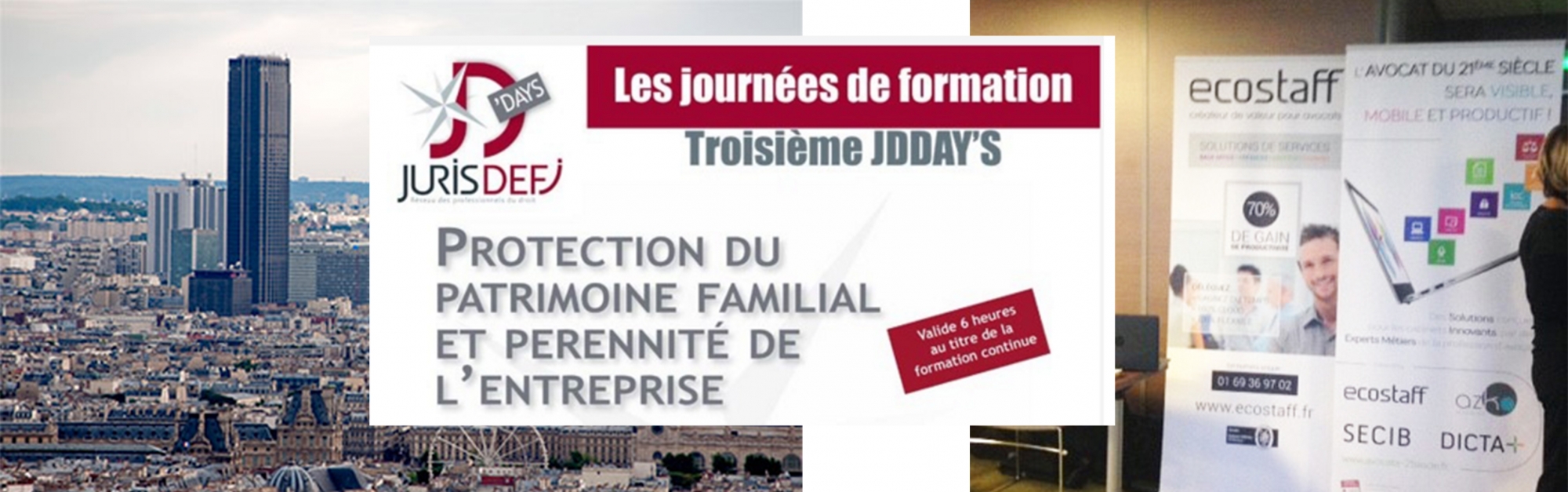 En direct de la Tour Montparnasse ouverture des JDDAY'S