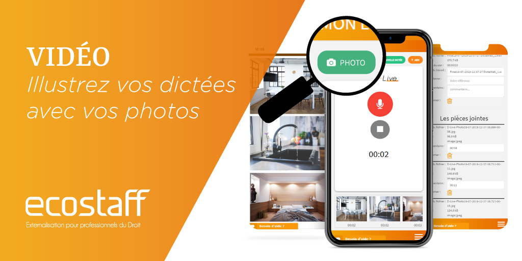 Avec D-Live, dictez depuis n'importe quel support & illustrez vos propos! 