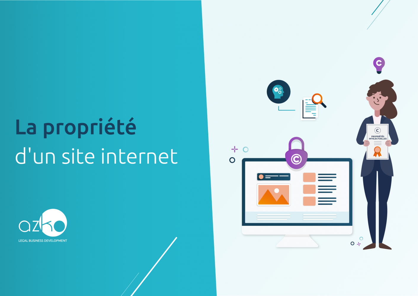 La propriété d'un site internet