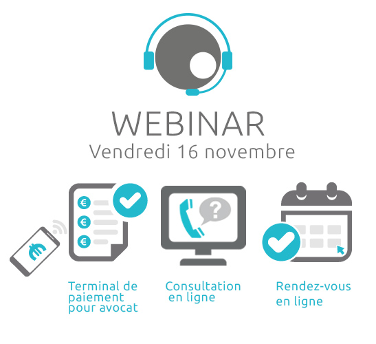 Toujours pas inscrits à notre WEBINAR de ce vendredi "Ventes et prestations juridiques en ligne" ? C'est maintenant !